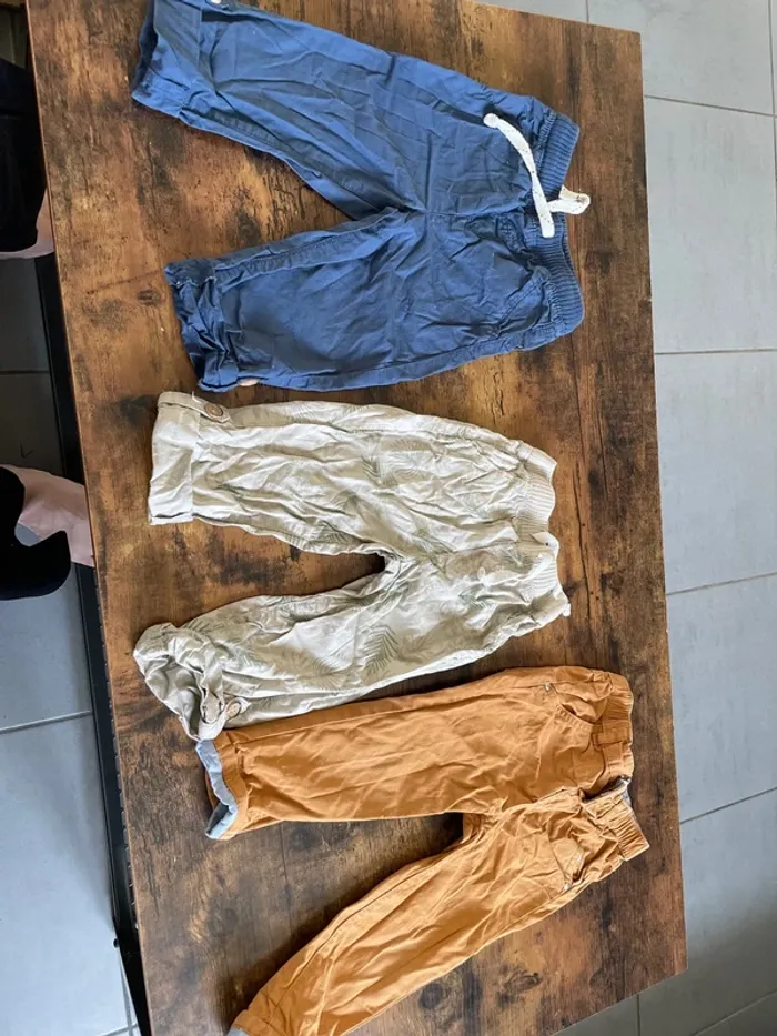 Lot de 3 pantalons garçon 3 ans