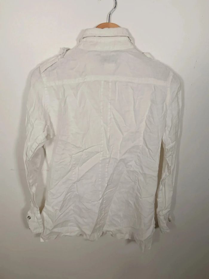 C18 chemise blanc Biscote T2 - photo numéro 2