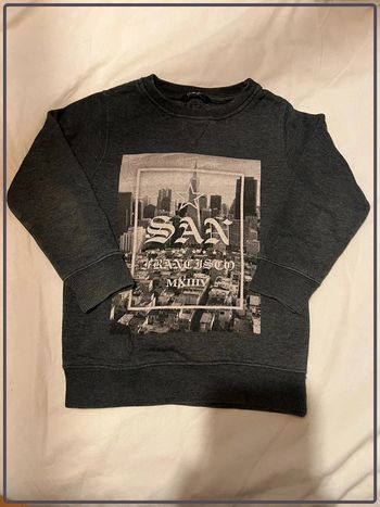 Sweat col rond San Francisco taille 4-5 ans