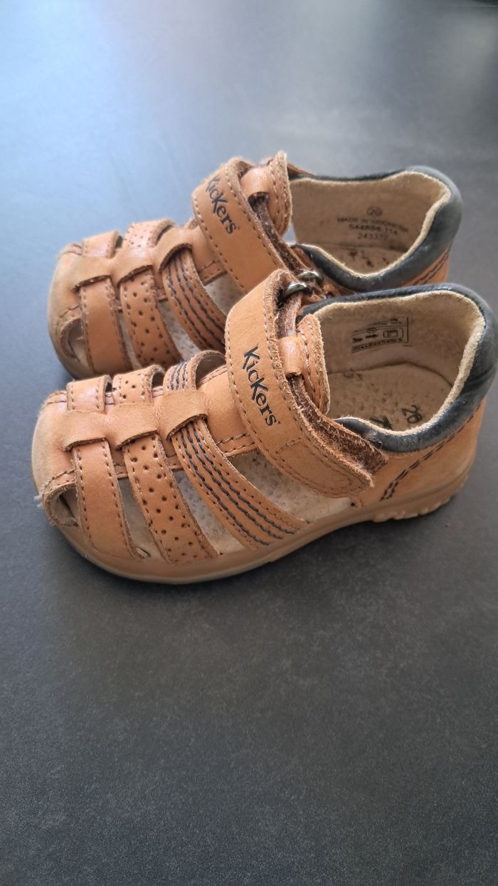Sandale Kickers bébé garçon 20 - photo numéro 2
