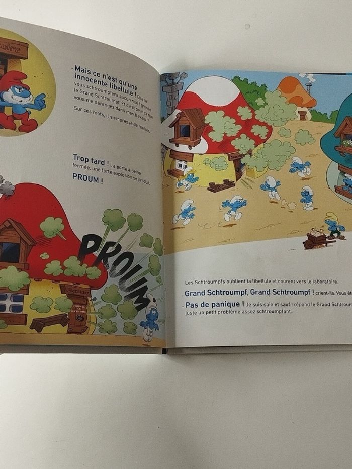 Livre le grand Schtrooumpf devient vert - photo numéro 5