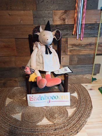 Peluche grande souris activités moulin roty tbe