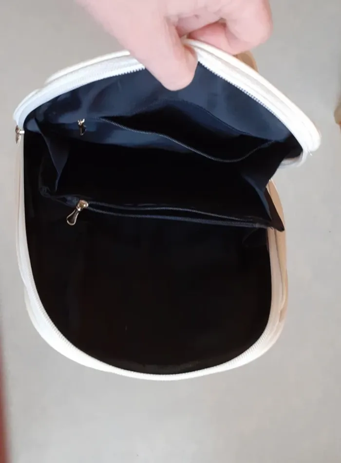 Sac à dos beige - photo numéro 6