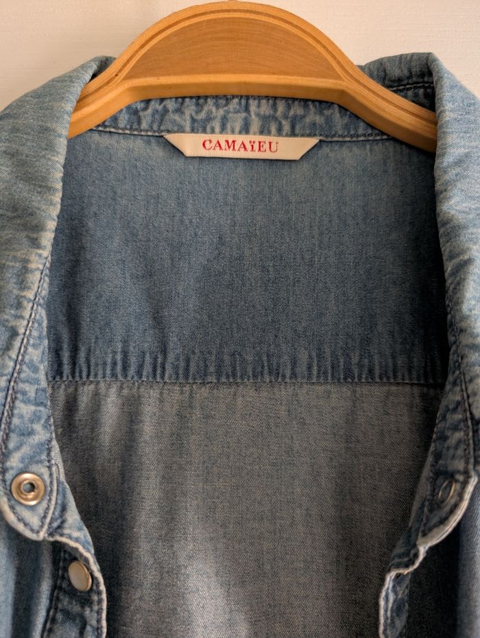 Chemise jean CAMAÏEU femme - photo numéro 5