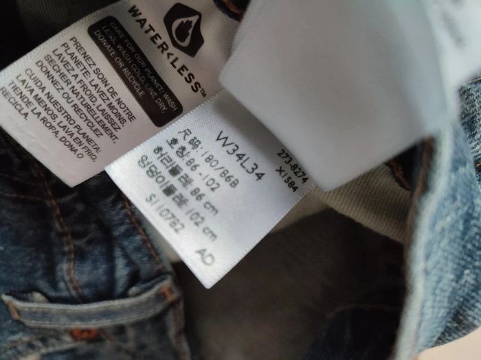 Jean Levi’s 512 Slim Taper - Taille 34x34 - photo numéro 8