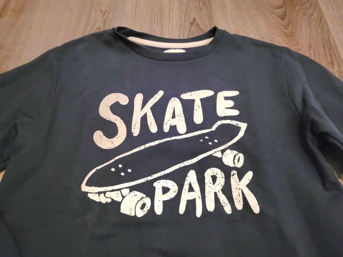 Sweat bleu foncé ML Vert Baudet 14 ans - photo numéro 2