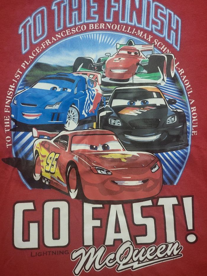 Tee-shirt cars, 6ans, 116cm - photo numéro 2