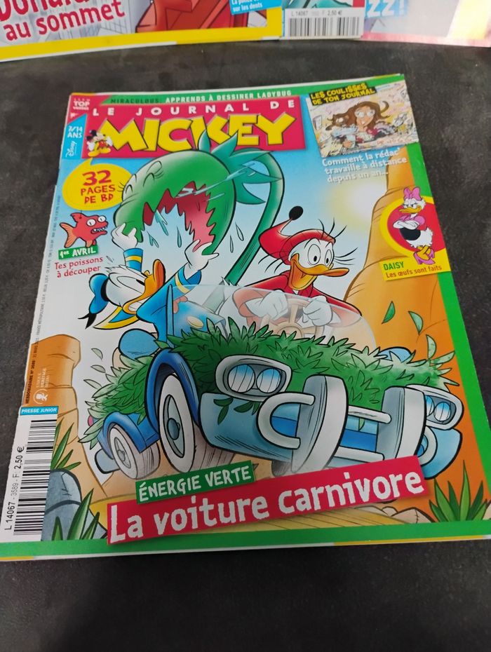 Lot de 5 magazines le journal de Mickey - photo numéro 8
