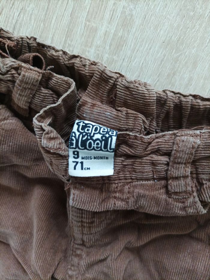 Pantalon 9 mois tape à l'oeil - photo numéro 2