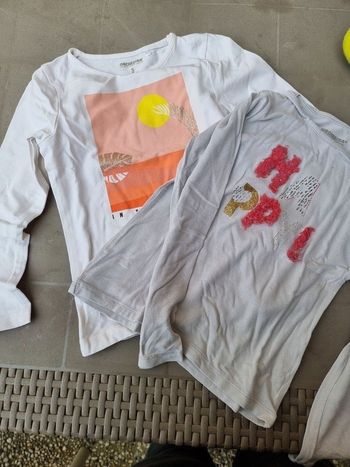 Lot 2 tee-shirts manche longue 5 ans