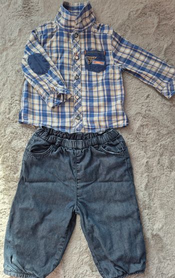 Ensemble bébé garçon 6 mois – Sergent Major & Bout’Chou