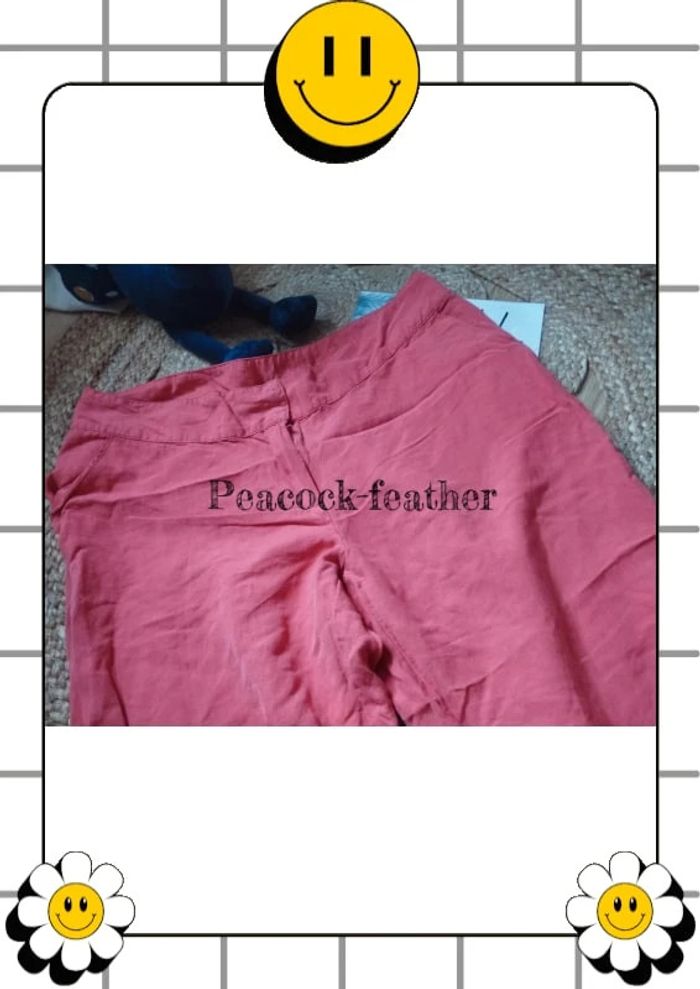 Pantalon large rose 40/42 - photo numéro 4