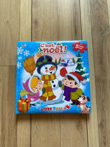 Livre puzzle Noël