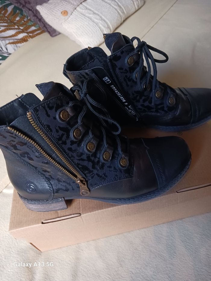 bottines noire REMONTE - photo numéro 3