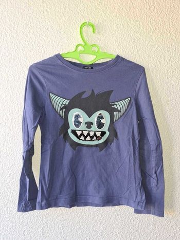 tee-shirt bleu Kiabi