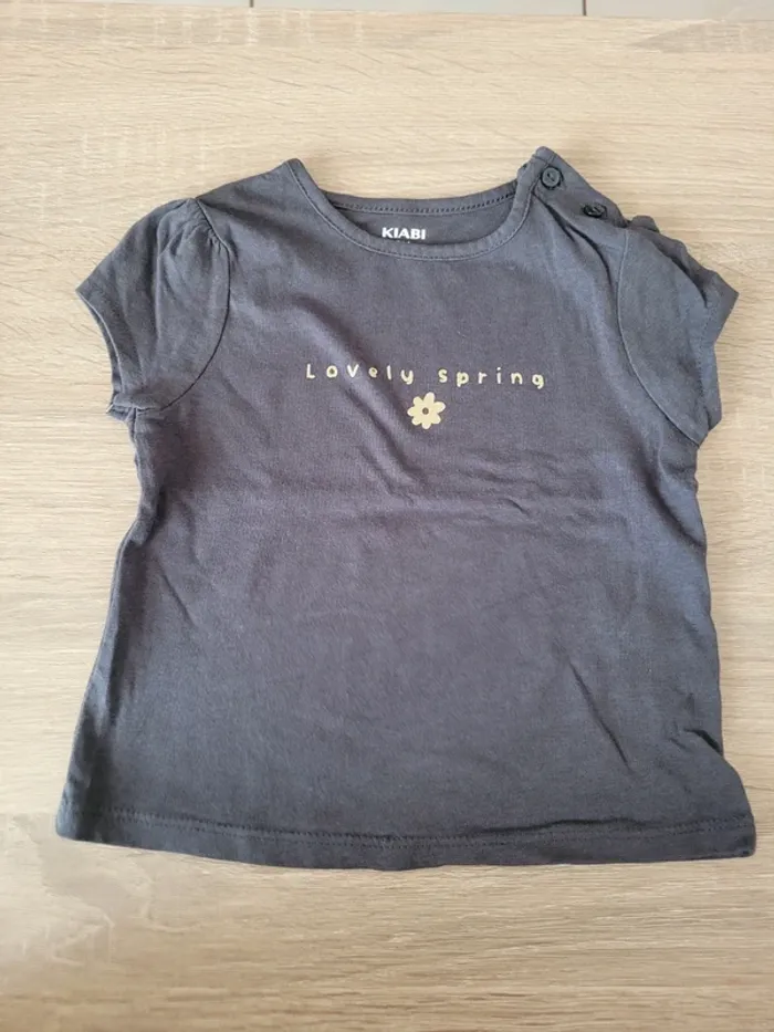 Lot de 3 tee-shirts fille en 9 mois - photo numéro 5