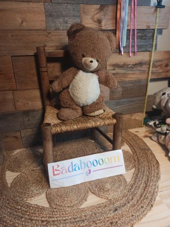 peluche ours boulgom vintage