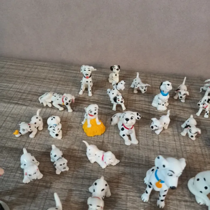 Lot figurines vintage les 101 dalmatiens - photo numéro 8