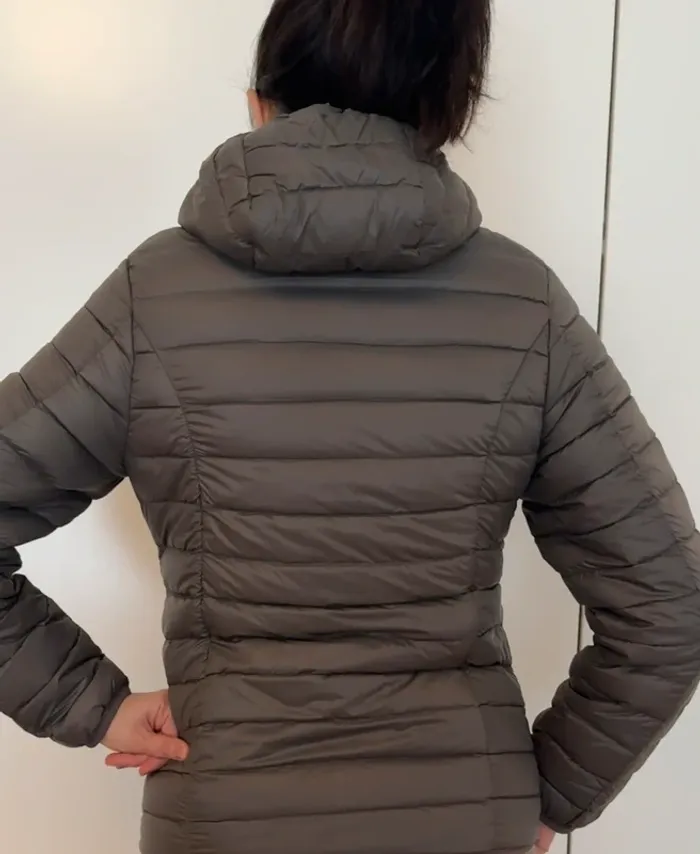 Doudoune à capuche Back to Alaska doublure polaire couleur marron taille S neuf avec etiquette. - photo numéro 3
