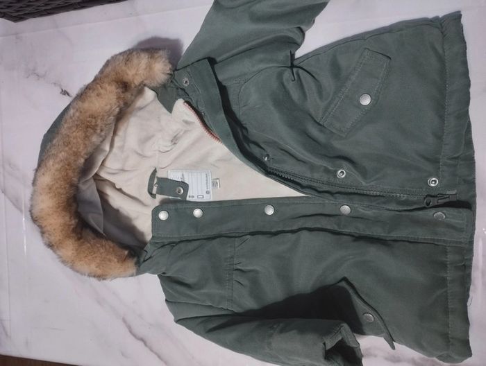Parka doublé fourrure