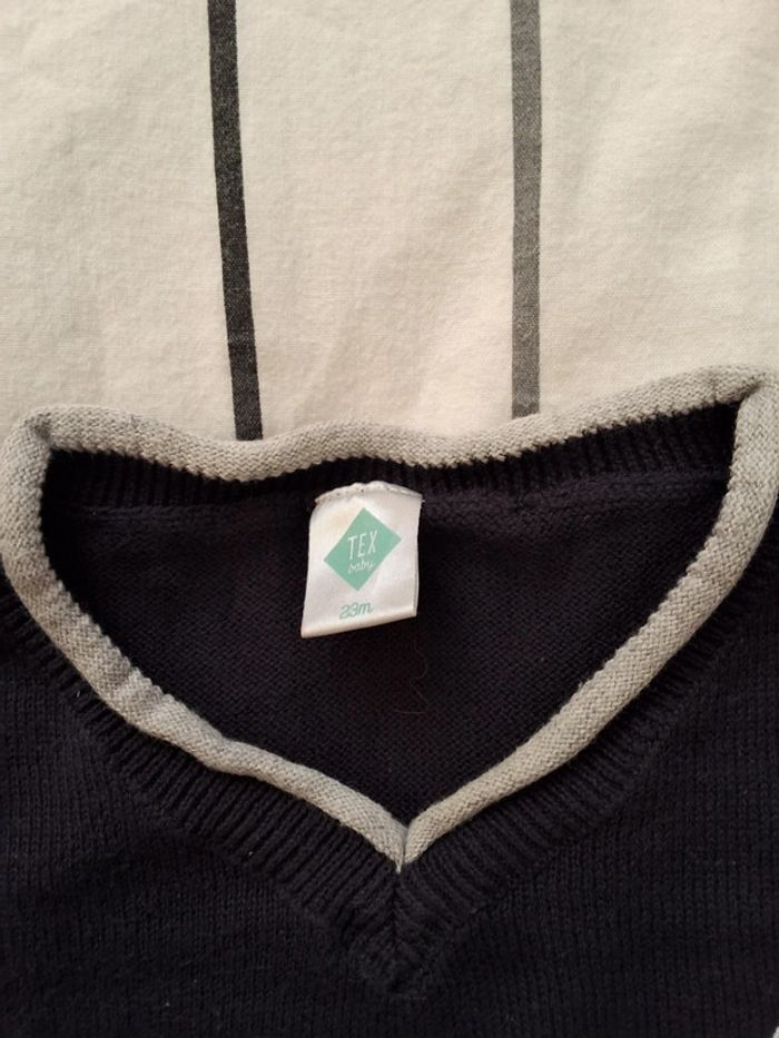 Pull col v - photo numéro 3