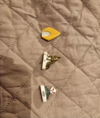 Lot 3 fèves personnages Marvel