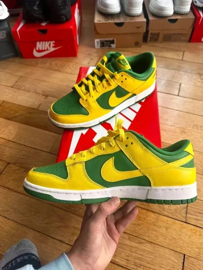 Dunk low reverse brazil taille 44 neuve - photo numéro 4