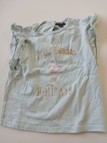 T-shirt manches courtes 1 an