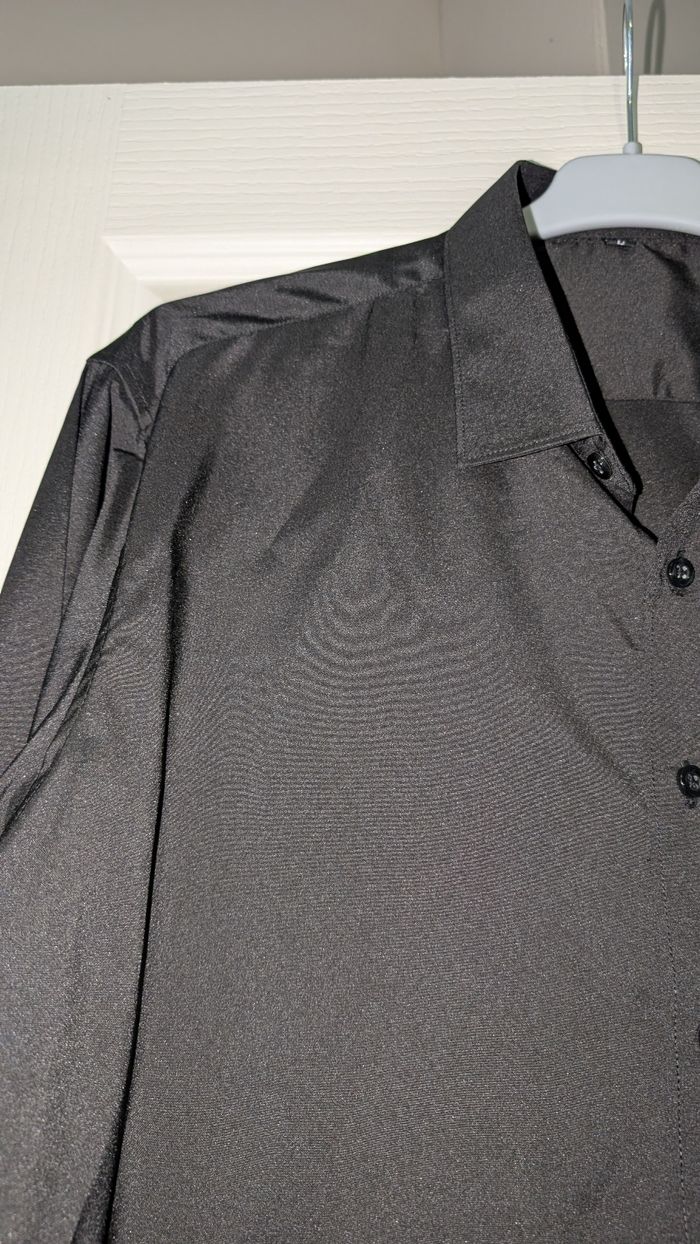 Chemise fluide noire taille L - photo numéro 2