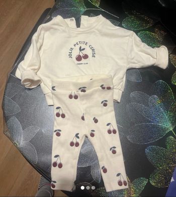 Ensemble fille 1 mois 