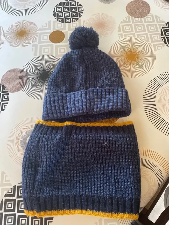 Ensemble bonnet et Snood - photo numéro 2