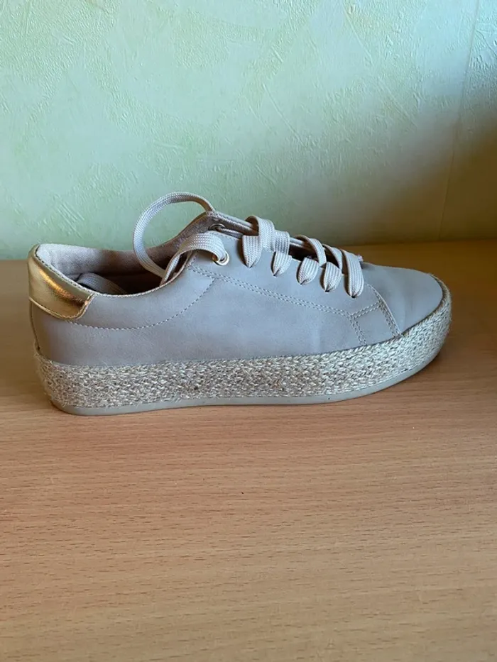Basket beige 39 Gemo - photo numéro 6