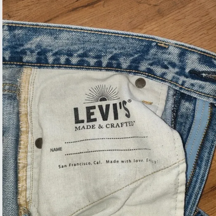 Jeans troué Levi's Made & Crafted bleu clair Taille S - L'icône du style décontracté ! - photo numéro 9