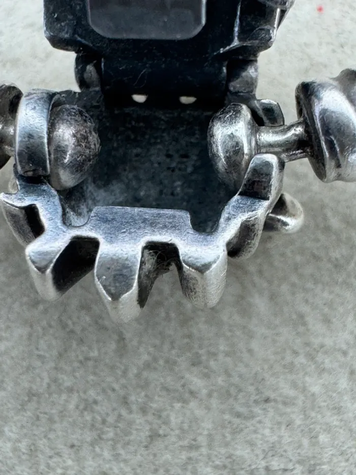 Bracelet Jonc Pandora Authentique Fermoir Feu d’artifice Taille 17 - photo numéro 3