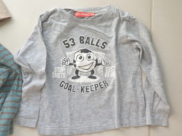 3 t-shirt manche longue n ° 7 - photo numéro 3