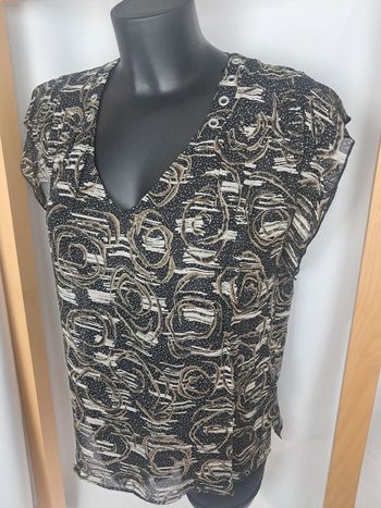 Ikks top tee-shirt blouse T.38 neuf