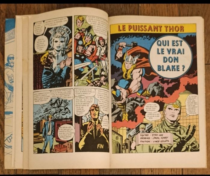 Ancien Comic Thor le fils d'Odin N°1  : la genèse de Thor 1979 vintage - photo numéro 6