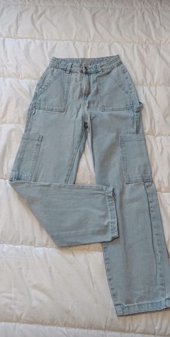 Jean droit cargo taille 32 / XXS