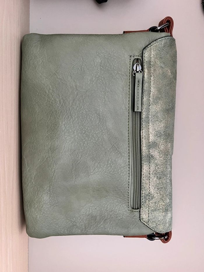 Sac à mains pochette vert neuf jamais utilisé - photo numéro 2