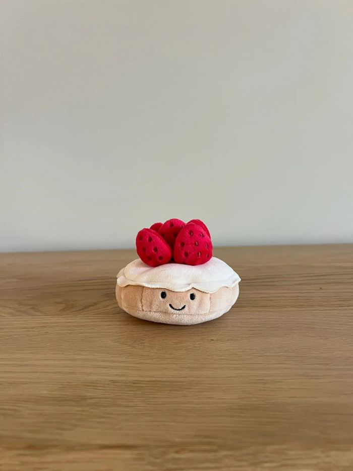 Peluche Jellycat tarte aux fraises