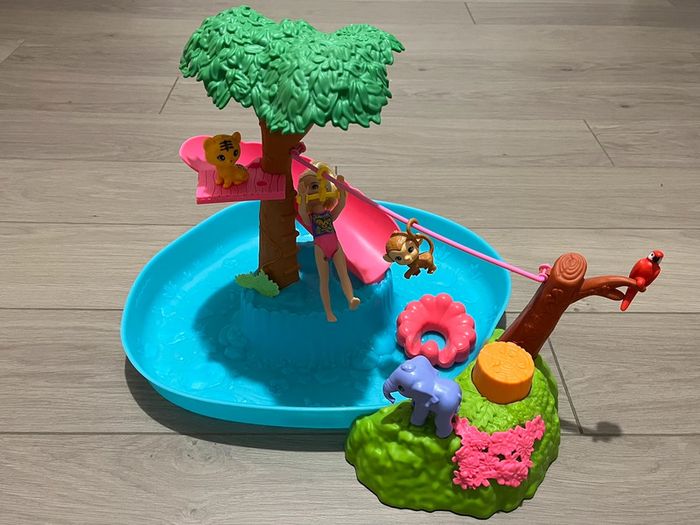 Barbie Coffret Chelsea Rivière de la Jungle Mattel 3+ - photo numéro 2