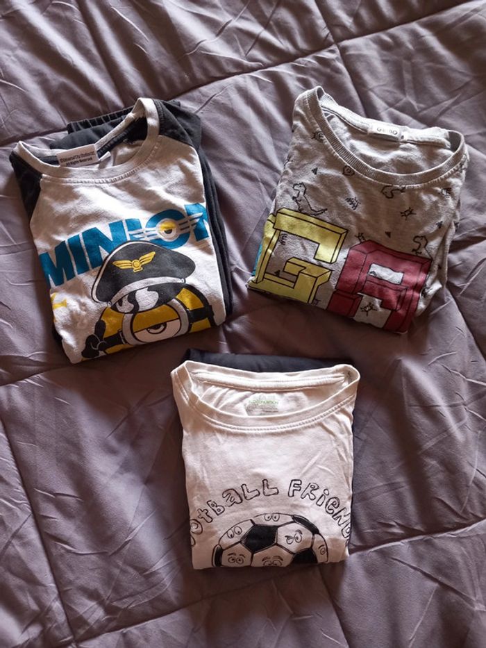 Lot 3 pyjamas longs