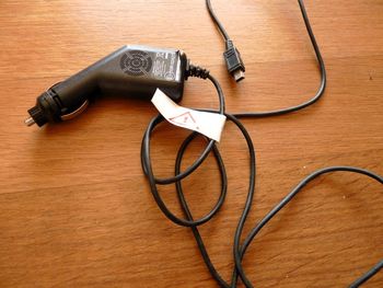 Adaptateur allume cigare vers USB 2 cable cordon accessoire TBE