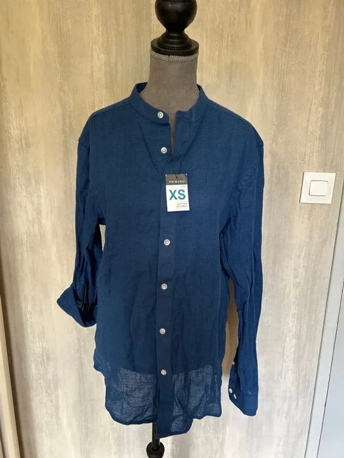 Chemise bleu