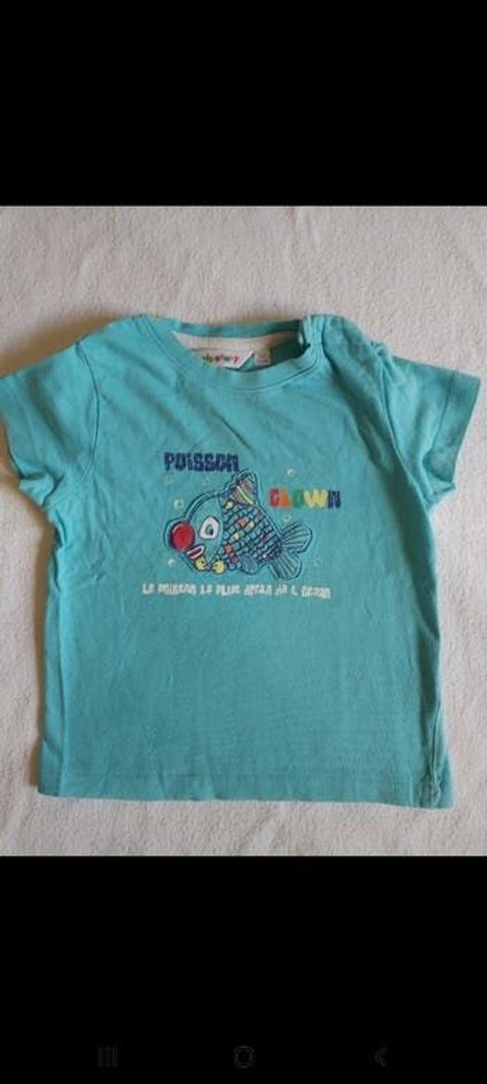 Tshirt manche courte 18 mois