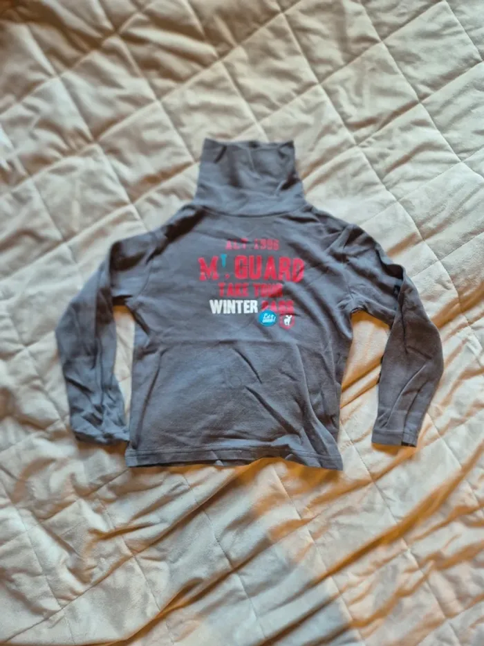 Pull avec col roulé