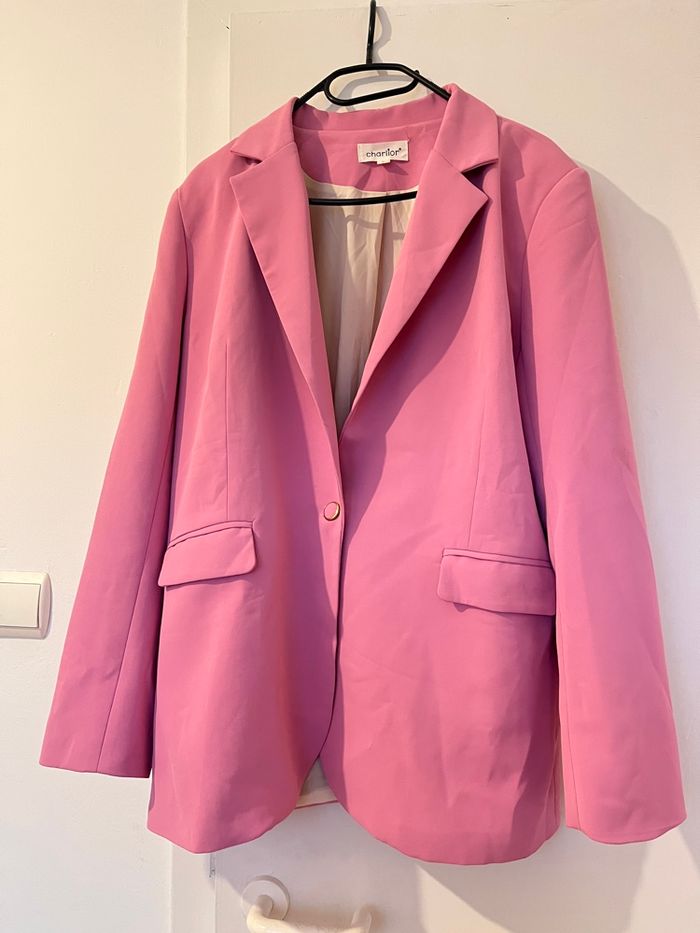 Blazer rose - photo numéro 3
