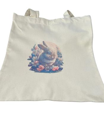 Tote bag lapin