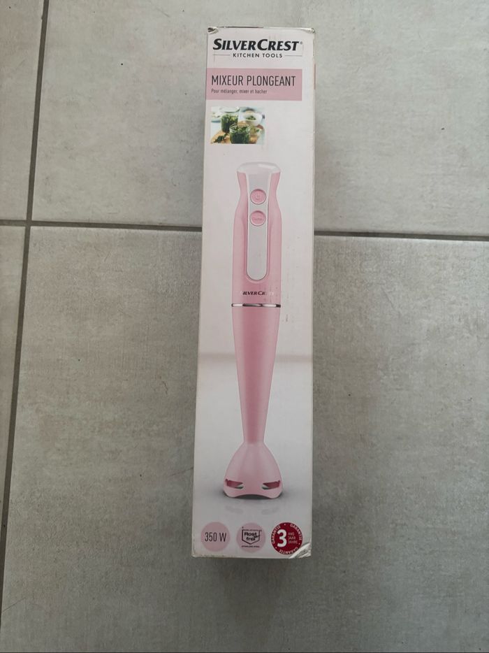 Mixeur plongeant rose neuf - photo numéro 2