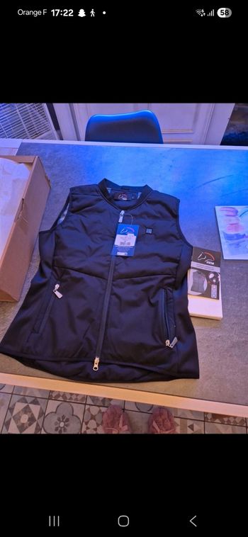 Veste chauffante equitation taille S HKM